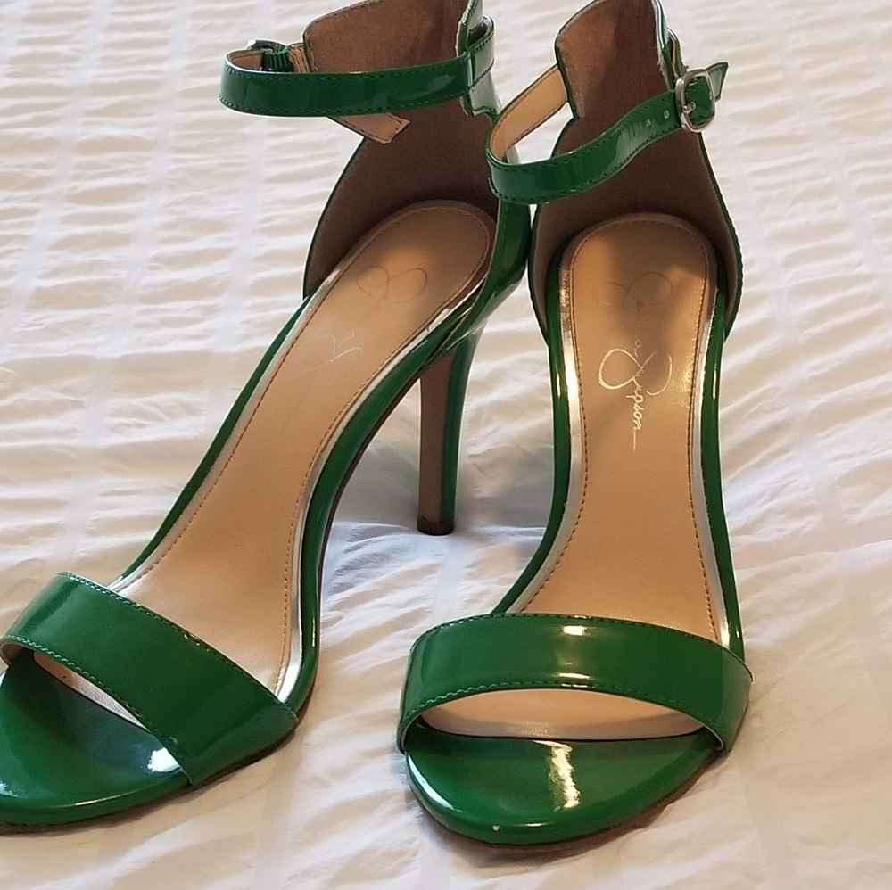 Jessica Simpson Green Sandals